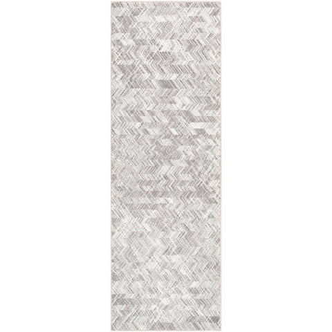 Image of Surya Contempo Modern Light Gray, Charcoal, White Rugs CPO-3848