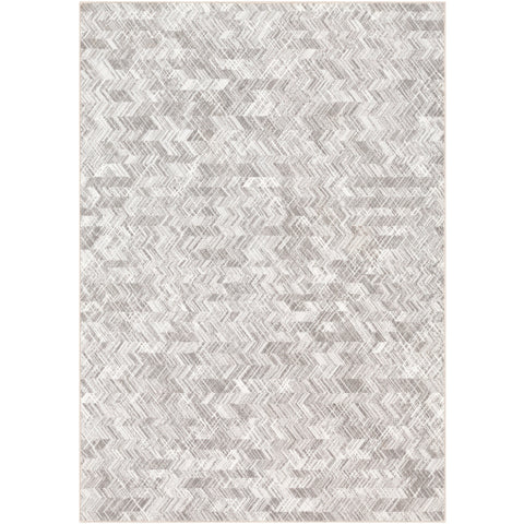 Image of Surya Contempo Modern Light Gray, Charcoal, White Rugs CPO-3848