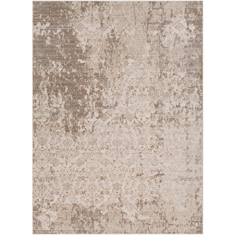 Image of Surya Crescendo Traditional Dark Brown, Camel, Khaki Rugs CRC-1007