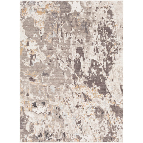 Image of Surya Crescendo Modern Camel, Dark Brown, Khaki, Silver Gray Rugs CRC-1011