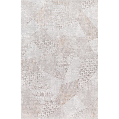 Image of Surya Carmel Modern Ivory, Light Gray, Medium Gray, Taupe, White Rugs CRL-2303