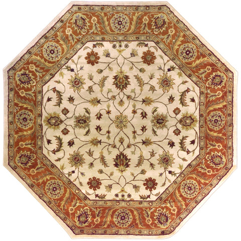 Image of Surya Crowne Traditional Beige, Camel, Dark Brown, Black, Khaki, Dark Red, Medium Gray, Wheat, Taupe Rugs CRN-6004