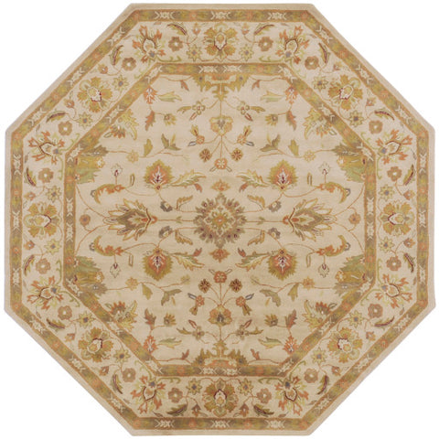 Image of Surya Crowne Traditional Beige, Camel, Wheat, Dark Red, Dark Brown, Olive, Taupe, Charcoal, Light Gray Rugs CRN-6011