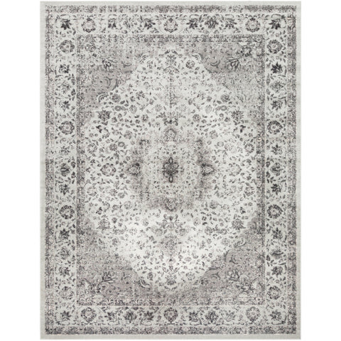 Image of Surya Chelsea Traditional Medium Gray, Charcoal, Ivory Rugs CSA-2306