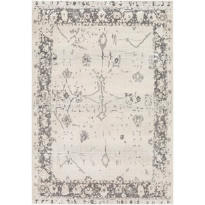 Surya Chelsea Traditional Charcoal, Medium Gray, Ivory Rugs CSA-2325