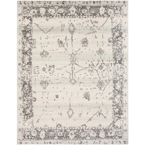 Image of Surya Chelsea Traditional Charcoal, Medium Gray, Ivory Rugs CSA-2325