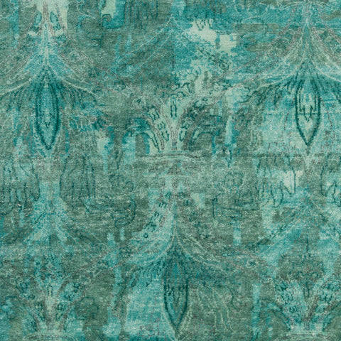 Image of Surya Cheshire Traditional Aqua, Teal, Emerald, Dark Green Rugs CSH-6003