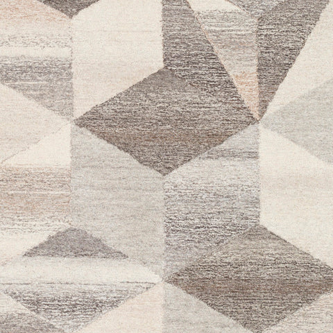 Image of Surya Cassini Modern Cream, Taupe, Medium Gray, Dark Brown, Camel Rugs CSI-1001