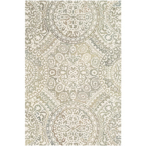 Surya Cassini Traditional Taupe, Cream, Moss, Sage Rugs CSI-1005