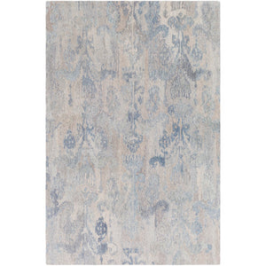 Surya Cassini Global Dark Blue, Ice Blue, Khaki, Camel Rugs CSI-1006