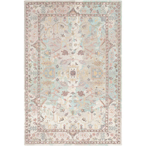 Surya Classic Nouveau Traditional Khaki, Cream, Sage, Taupe, Dark Brown, Camel, Tan, Teal, Medium Gray Rugs CSN-1003