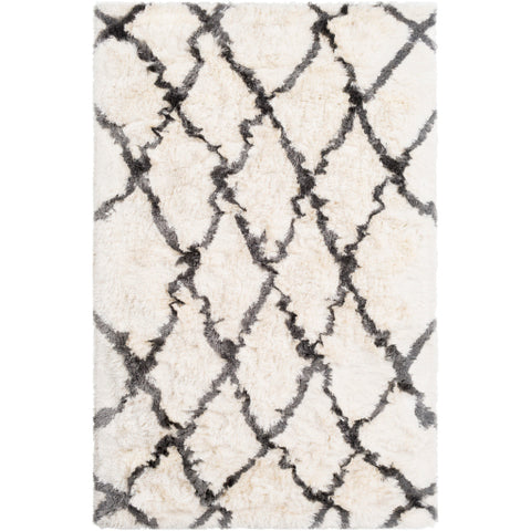 Image of Surya Corsair Global Cream, Charcoal Rugs CSR-1002