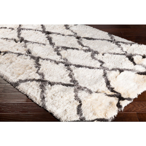 Image of Surya Corsair Global Cream, Charcoal Rugs CSR-1002