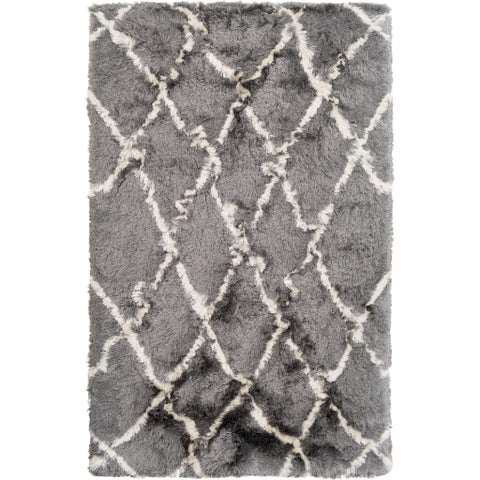 Image of Surya Corsair Global Medium Gray, Cream Rugs CSR-1006