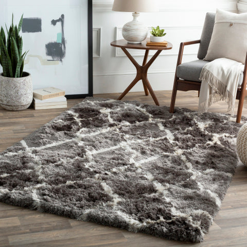 Image of Surya Corsair Global Medium Gray, Cream Rugs CSR-1006