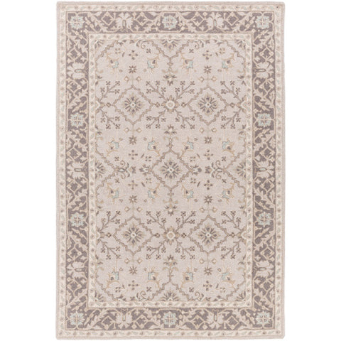 Image of Surya Castille Traditional Taupe, Charcoal, Ivory, Camel Rugs CTL-2000