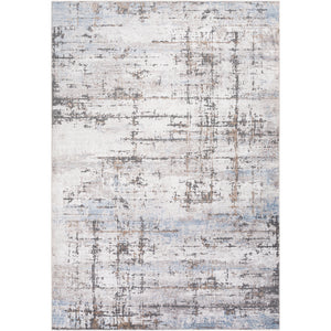 Surya Couture Modern Charcoal, Camel, Light Gray, Pale Blue, Denim, Dark Brown Rugs CTU-2301