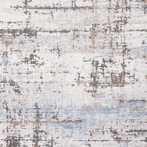 Image of Surya Couture Modern Charcoal, Camel, Light Gray, Pale Blue, Denim, Dark Brown Rugs CTU-2301