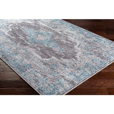 Image of Surya Couture Traditional Dark Brown, Medium Gray, Cream Rugs CTU-2313