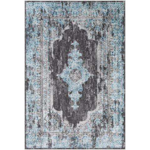 Image of Surya Couture Traditional Dark Brown, Medium Gray, Cream Rugs CTU-2313