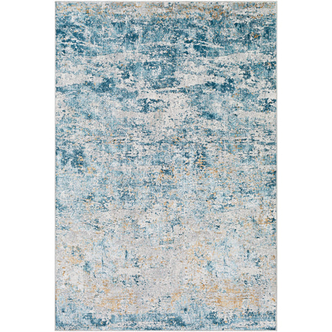 Image of Surya Couture Modern Cream, Medium Gray, Aqua, Camel Rugs CTU-2314