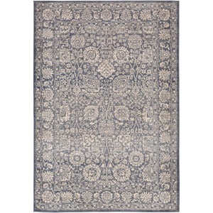 Surya City Light Modern Denim, Charcoal, Cream Rugs CYL-2302