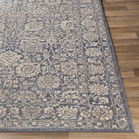 Image of Surya City Light Modern Denim, Charcoal, Cream Rugs CYL-2302