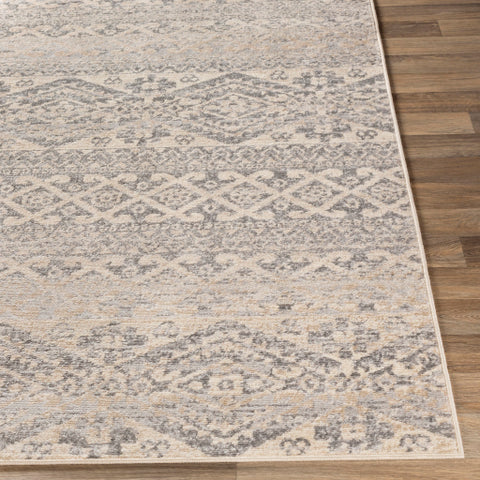 Image of Surya City Light Modern Charcoal, Wheat, Light Gray, Cream Rugs CYL-2303