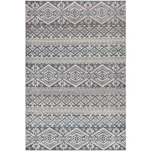 Surya City Light Modern Denim, Light Gray, Aqua, Cream, Wheat Rugs CYL-2304