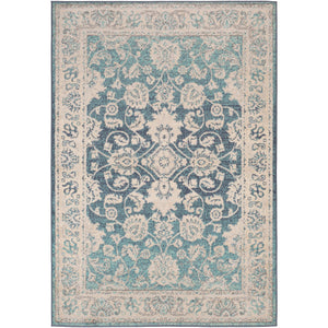 Surya City Light Modern Aqua, Denim, Wheat, Cream, Light Gray, Charcoal Rugs CYL-2307