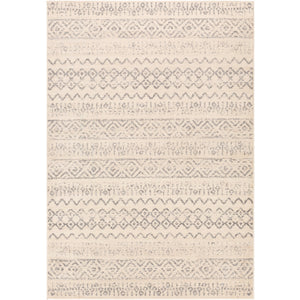 Surya City Light Modern Charcoal, Wheat, Cream, Light Gray Rugs CYL-2309