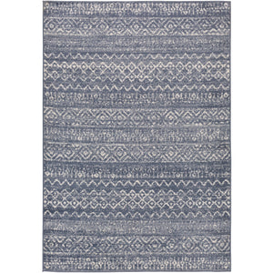 Surya City Light Modern Denim, Cream Rugs CYL-2310