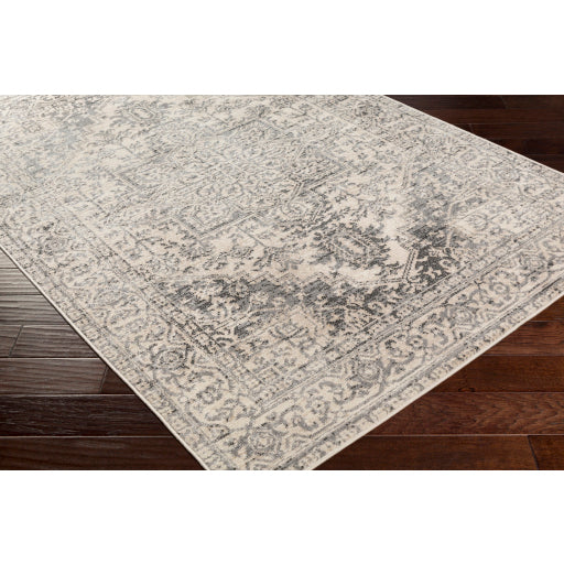 Surya City Light Modern Charcoal, Cream, Wheat, Light Gray, Black Rugs CYL-2313