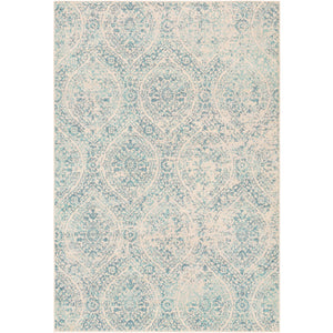 Surya City Light Modern Aqua, Denim, Wheat, Light Gray Rugs CYL-2319