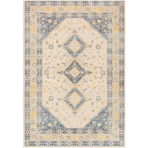 Surya City Light Modern Denim, Saffron, Aqua, Wheat, Cream, Light Gray, Charcoal Rugs CYL-2321