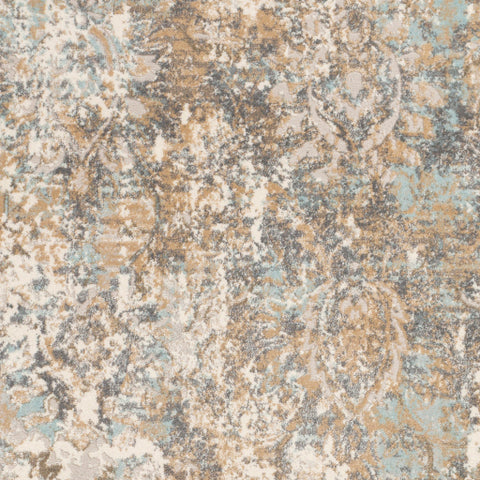 Image of Surya Dryden Traditional Charcoal, Khaki, Camel, Denim, Pale Blue, Taupe Rugs DDN-2305