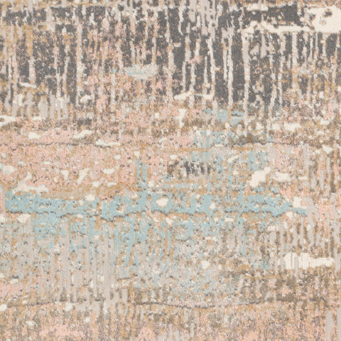 Image of Surya Dryden Traditional Pale Pink, Khaki, Camel, Taupe, Medium Gray, Denim, Pale Blue Rugs DDN-2309