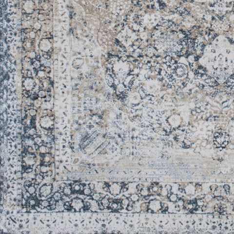 Image of Surya Durham Traditional Medium Gray, Charcoal, Khaki, Beige, Taupe Rugs DUR-1010