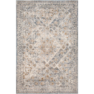 Surya Durham Traditional Medium Gray, Taupe, Camel, Charcoal, Black Rugs DUR-1016