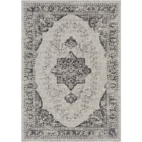 Image of Surya Eagean Traditional Taupe, Black, Light Gray, White Rugs EAG-2304