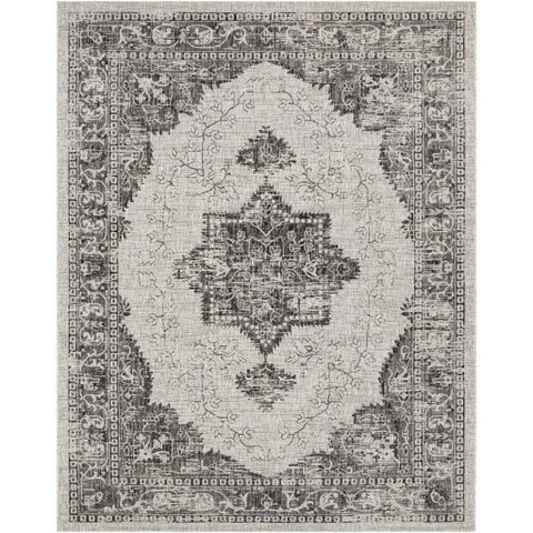 Image of Surya Eagean Traditional Taupe, Black, Light Gray, White Rugs EAG-2304