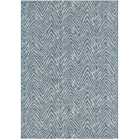 Image of Surya Eagean Modern Denim, Dark Blue, Ink, Light Gray Rugs EAG-2319