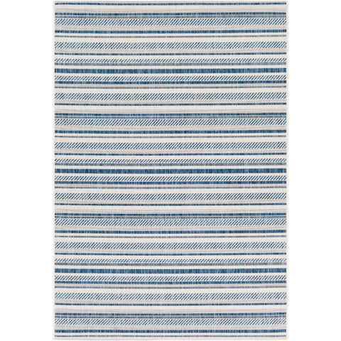 Image of Surya Eagean Global Navy, Denim, White Rugs EAG-2337