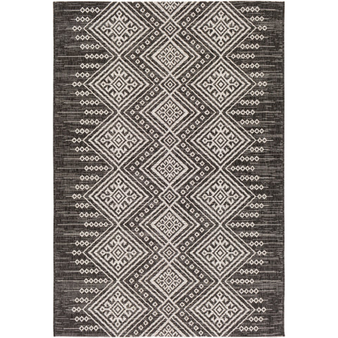 Image of Surya Eagean Global Black, White Rugs EAG-2338