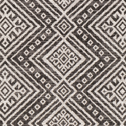 Image of Surya Eagean Global Black, White Rugs EAG-2338