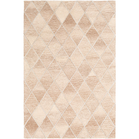 Image of Surya Eaton Modern Camel, Cream, Pale Blue Rugs EAT-2300