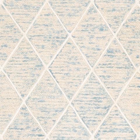 Image of Surya Eaton Modern Ice Blue, Denim, Ivory, Cream Rugs EAT-2304