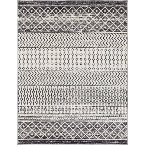 Image of Surya Elaziz Global Black, Light Gray, Medium Gray, White Rugs ELZ-2307