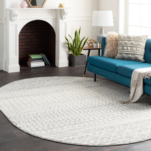 Image of Surya Elaziz Global Light Gray, Medium Gray, White Rugs ELZ-2308