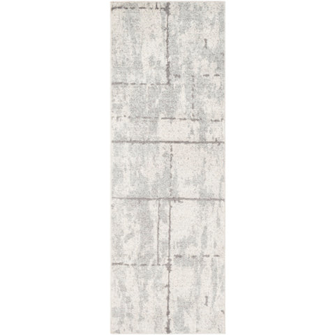 Image of Surya Elaziz Modern Light Gray, Medium Gray, White Rugs ELZ-2327